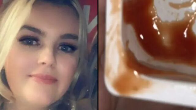 Sheila stunned after finding face of Elvis in her McDonalds sauce